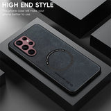 Shockproof Magnetic Leather Case for Samsung