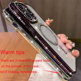 Luxury Diamond Magnetic Soft Case for iphone