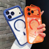Magnetic Transparent Case for iPhone