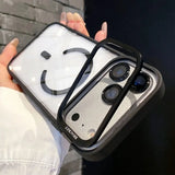 Magnetic Transparent Case for iPhone