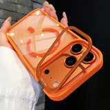 Magnetic Transparent Case for iPhone
