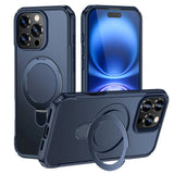 Shockproof Metal Magnetic Stand Case for iphone
