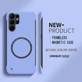 Ultra Thin Frameless Magnetic PC Matte Case for Samsung