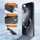 Magnetic Matte Heat‑Dissipating Case for iphone