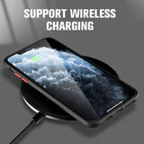Luxury Magnetic Shockproof Matte Clear Case for Samsung