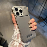 Luxury Leather  Frameless Magnetic Case for iPhone