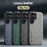 Luxury PU Leather Ultra Thin Case for Samsung