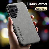 Luxury PU Leather Ultra Thin Case for Samsung
