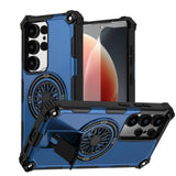 Hidden Holder Back Magnetic Phone Case For Samsung