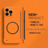 Magnetic Ultra Thin Matte Frameless Case for iphone