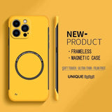 Magnetic Ultra Thin Matte Frameless Case for iphone