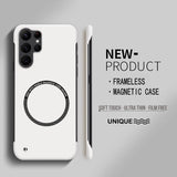 Ultra Thin Frameless Magnetic PC Matte Case for Samsung