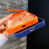 Magnetic Transparent Case for iPhone