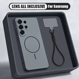 Candy Color Magnetic Lanyard Case for Samsung
