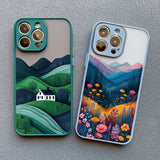 Mountain Forest Village Case For iPhone