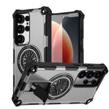 Hidden Holder Back Magnetic Phone Case For Samsung