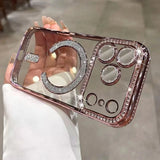 Luxury Diamond Magnetic Soft Case for iphone