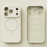 Magnetic Liquid Silicone Skin Feel Soft Case for iphone