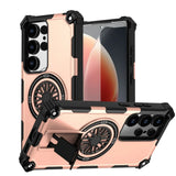 Hidden Holder Back Magnetic Phone Case For Samsung