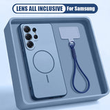 Candy Color Magnetic Lanyard Case for Samsung