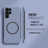 Ultra Thin Frameless Magnetic PC Matte Case for Samsung