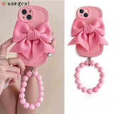 Luxury 3D Bow Bracelet Case For iPhone