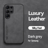 Luxury PU Leather Ultra Thin Case for Samsung
