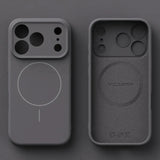 Magnetic Liquid Silicone Skin Feel Soft Case for iphone