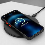 Luxury Magnetic Shockproof Matte Clear Case for Samsung