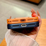 Luxury Lychee Pattern Leather Case For iPhone