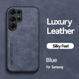 Luxury PU Leather Ultra Thin Case for Samsung