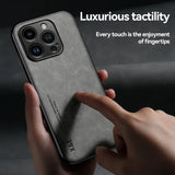 Magnetic Luxury Leather Case for iphone