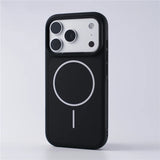 Original Double Color Matte Magnetic Hard Protective Case For iPhone