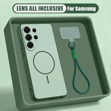 Candy Color Magnetic Lanyard Case for Samsung