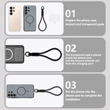 Candy Color Magnetic Lanyard Case for Samsung