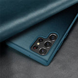 Smart Window View Leather Flip Full Protection Case For Samsung