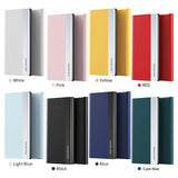 Luxury Leather Flip Stand Case For Samsung