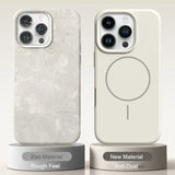 Magnetic Liquid Silicone Lanyard Strap Case for iphone
