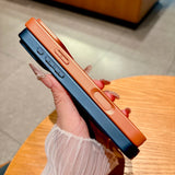 Luxury Lychee Pattern Leather Case For iPhone