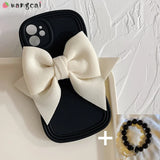 Luxury 3D Bow Bracelet Case For iPhone