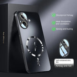 Magnetic Matte Heat‑Dissipating Case for iphone
