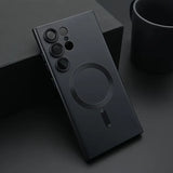 Soft Matte Magnetic Case for Samsung