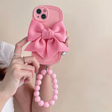 Luxury 3D Bow Bracelet Case For iPhone