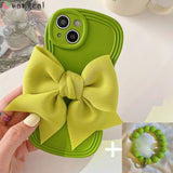Luxury 3D Bow Bracelet Case For iPhone
