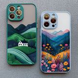 Mountain Forest Village Case For iPhone