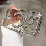 Luxury Diamond Magnetic Soft Case for iphone