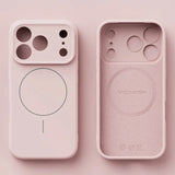 Magnetic Liquid Silicone Skin Feel Soft Case for iphone