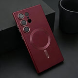 Soft Matte Magnetic Case for Samsung