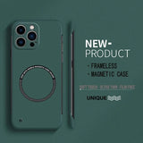 Magnetic Ultra Thin Matte Frameless Case for iphone
