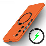 Ultra Thin Skin Feel Magnetic Case for Samsung